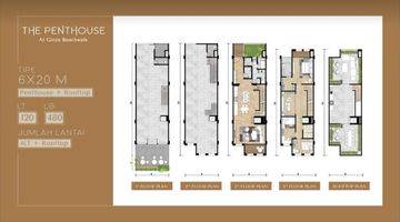 Gambar 2 Soho+penthouse Primary Ginza Beachwalk Pik2 Uk 6x20 8x20