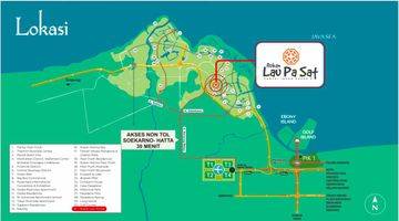 Gambar 1 Rukan Primary Lau Pa Sat Tipe Lake Uk 4,5x12,5 3Lantai+Rooftop