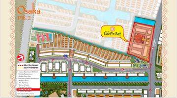 Gambar 2 Rukan Primary Lau Pa Sat Tipe Lake Uk 4,5x12,5 3Lantai+Rooftop