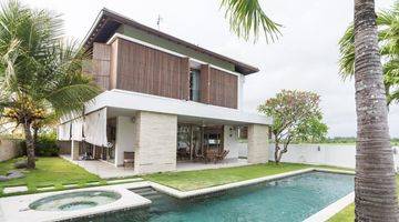 Gambar 1 Drop Price Modern 4 Bedrooms Villa View Sawah 6 Are Freehold Dekat Pantai Cemagi Canggu Bali