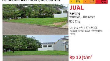 Gambar 1  Tanah Kavling 340m2 di Cluster Venetian The Green BSD City, BSD The Green