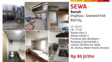 Gambar 1 Rumah Full Furnished di Imajihaus, Greenwich BSD City