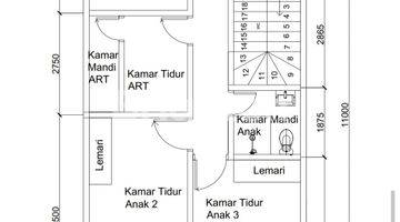 Gambar 5 Duri Kencana Jakbar, Dekat Tanjung Duren, Rumah Baru 3 Lt, SHM