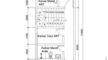 Gambar 2 2 Unit Rumah Baru 3 Lantai, Duri Kencana Dekat Tanjung Duren