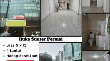 Gambar 1 Dijual Ruko Sunter Permai 4 Lantai, Jakarta Utara