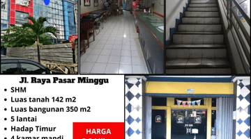 Gambar 1 Ruko 5 Lantai di Jl. Raya Pasar Minggu, Jakarta Selatan