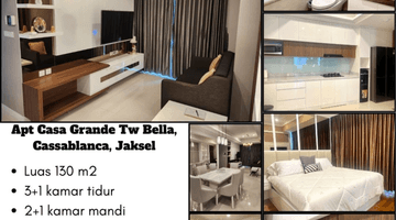 Gambar 1 Apartement Casa Grande Residence 3 BR Furnished, Cassablanca