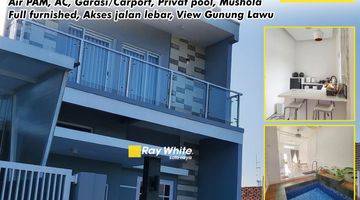 Gambar 1 Rumah Bagus 2 Lantai Furnished +Kolam Renang, Lalung Karanganyar