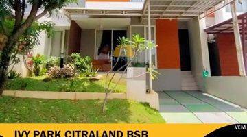 Gambar 1 Disewakan Rumah Ivy Park Citraland Bsb, Semarang Barat. Full  Furnished Lengkap. Rumah Bagus 2 Lantai. Pemandangan Pegunungan,  Udara Sejuk.