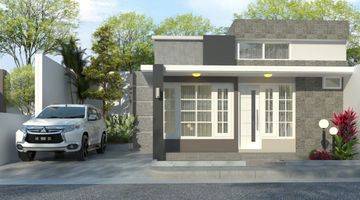 Gambar 1 Rumah Modern Berkonsep Townhouse di Surabaya Barat