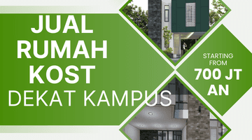 Gambar 1 Rumah Kost di Dekat Kampus Uin 3, Legalitas SHM