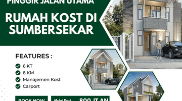 Gambar 1 Jual Rumah Kost di Depan Kampus Uin 3 Malang