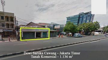 Gambar 1 Tanah Jl Dewi Sartika Raya Cawang: LT 1136 m2, Strategis 