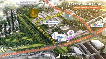 Gambar 1 Perdana Launching Illago Square, Grande Start 4MAN Paramount Land