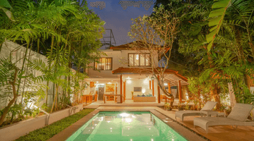 Gambar 1 Villa Fully Furnished Disewakan Jangka Panjang di Lingkungan Yang Aman Dan Tenang Umalas, Kerobokan bali