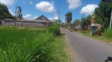 Gambar 2 Tanah View Sawah Cantik Lingkungan Villa Harga Murah 