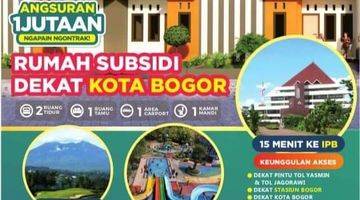 Gambar 3 Rumah subsidi di Bogor