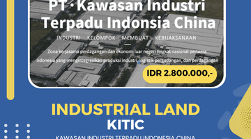 Gambar 1 Tanah Industri KITIC Deltamas Cikarang Pusat