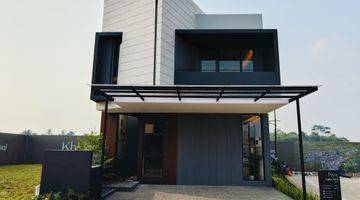 Gambar 1 Rumah 2 lantai modern minimalis nempel BSD City