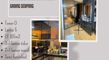 Gambar 1 Apartement Rainbow Spring Condovillas 3 BR Semi Furnished Bagus