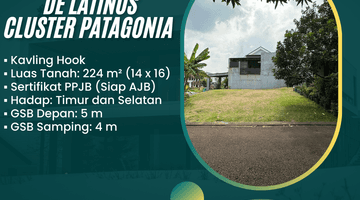 Gambar 1 Dijual Tanah di De Latinos, Cluster Patagonia, Tangerang 224 m²