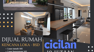 Gambar 1 Rumah 2 Lantai Furnished di Cluster Kencana Loka Bsd, Tangerang