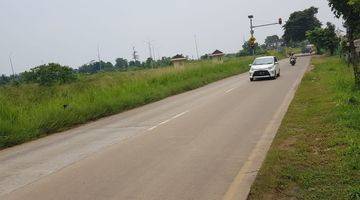 Gambar 2 Tanah matang berada dijalan utama.row jalan besar.siap bangun.cocok utk ruko dan area komersial