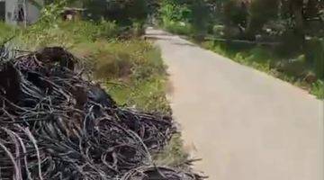 Gambar 1 Tanah Depan Belakang Jalan Raya