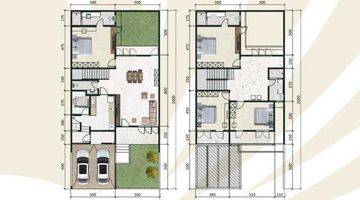 Gambar 2 Rumah 2 Lantai Type 10 Grande Baru SHM di Cluster Ibiza Poj City Semarang, Semarang