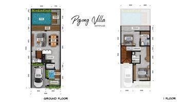 Gambar 4 Villa Minimalist 2BR Furnished di Kerobokan Dekat Ke Seminyak.