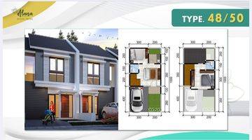 Gambar 1 Rumah Alana Regency Wisma Indah Free Bphtb, Ppn, Ajb, Shgb, Biaya Kpr