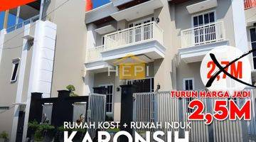 Gambar 1 Rumah + kost dengan fasilitas dan letak stategis harga miring