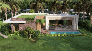 Gambar 1 Lombok Villa Project Showcasing Luxury 3 Bedroom Villa Mawi Beach, Lombok. Indonesi