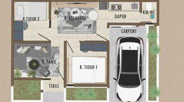 Gambar 1 Dijual Rumah Siap Huni, 200 Jutaan, Lokasi di Selatan Jln Jogja Solo