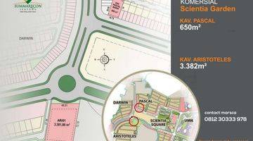 Gambar 1 Sewa Kavling Komersial Summarecon Scientia Square, Gading Serpong