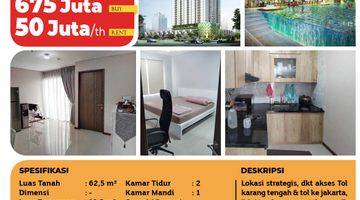 Gambar 2 Apartemen Metro Garden, Tangerang, Furnished, Lantai 06, SHM