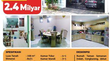 Gambar 2 Rumah Taman Semanan Indah, Jakarta Barat, 8x21m, 2 Lt, SHM