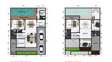 Gambar 4 Rumah Di Bintaro, Cluster Mertilang, Private Swimming Pool, Shm