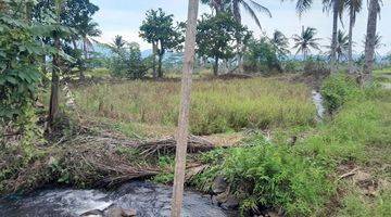 Gambar 4 Tanah dan Sawah Serta Kolam Ikan Dekat Pemandian Cirahab Serang