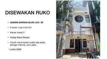 Gambar 2 DISEWAKAN RUKO DI KELAPA GADING PARKIRAN LUAS
