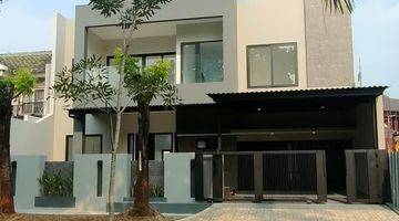 Gambar 1 Rumah New Minimalis Modern di BSD Puspita Loka , Boulevard, Posisi rumah badan