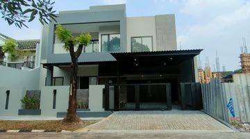 Gambar 2 Rumah New Minimalis Modern di BSD Puspita Loka , Boulevard, Posisi rumah badan