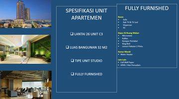 Gambar 2 Apartement Studio Pasar Baru Mansion Hotel Yuan Garden 0863