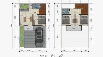 Gambar 3 Rumah Baru 2 Lantai Di Pondok Petir Shm Tanpa Bi Checking 