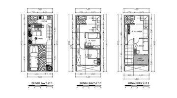 Gambar 1 Rumah 3 Lantai  SHM di Utan Kayu bebas BI Checking