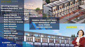 Gambar 1 Ruko Hudson Manhattan District Paramount Serpong