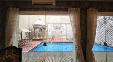 Gambar 3 Rumah Pik American Classic 455m2 Full Marmer Italy Swimming Pool