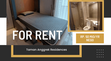 Gambar 1 Sewa Studio Furnished di Taman Anggrek Residences Nyaman Mewah 