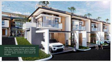 Gambar 1  Prelaunch Rumah 2.5 Lantai Sukajadi Golf View Full Lapangan Golf