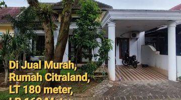 Gambar 1 Rumah Citraland Banting harga, siapa cepat dapat